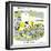 Hazel Cartoon-Ted Key-Framed Giclee Print