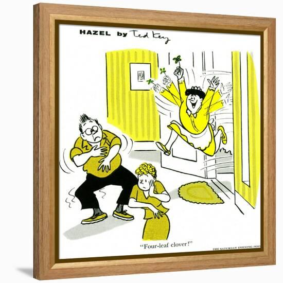 Hazel Cartoon-Ted Key-Framed Premier Image Canvas