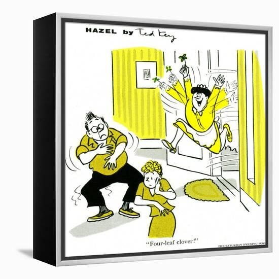 Hazel Cartoon-Ted Key-Framed Premier Image Canvas