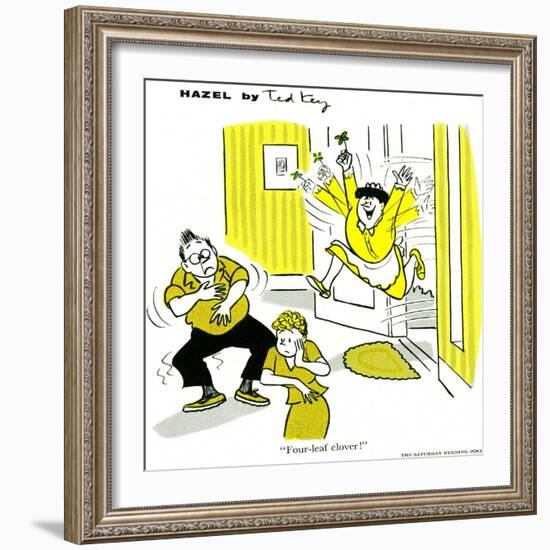 Hazel Cartoon-Ted Key-Framed Giclee Print