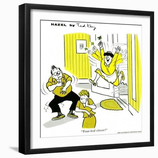 Hazel Cartoon-Ted Key-Framed Giclee Print