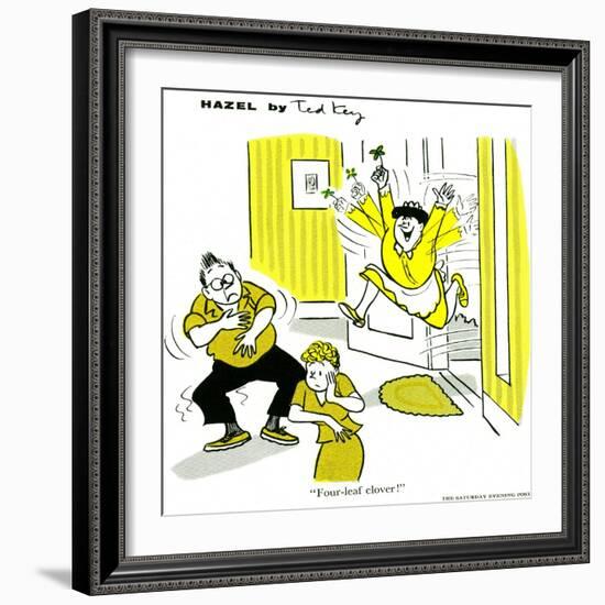 Hazel Cartoon-Ted Key-Framed Giclee Print