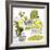 Hazel Cartoon-Ted Key-Framed Giclee Print