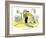 Hazel Cartoon-Ted Key-Framed Giclee Print