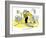 Hazel Cartoon-Ted Key-Framed Giclee Print