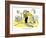 Hazel Cartoon-Ted Key-Framed Giclee Print