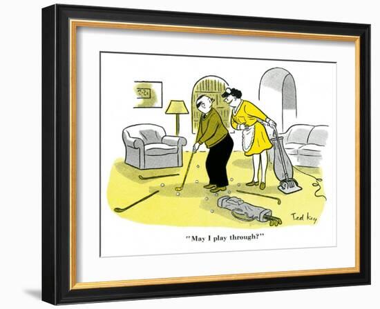 Hazel Cartoon-Ted Key-Framed Giclee Print