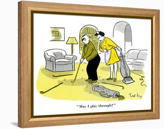 Hazel Cartoon-Ted Key-Framed Premier Image Canvas