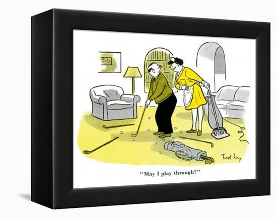 Hazel Cartoon-Ted Key-Framed Premier Image Canvas