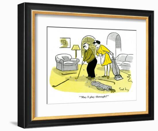 Hazel Cartoon-Ted Key-Framed Giclee Print