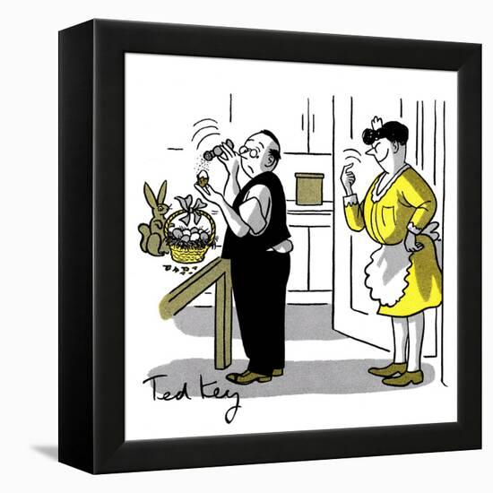 Hazel Cartoon-Ted Key-Framed Premier Image Canvas