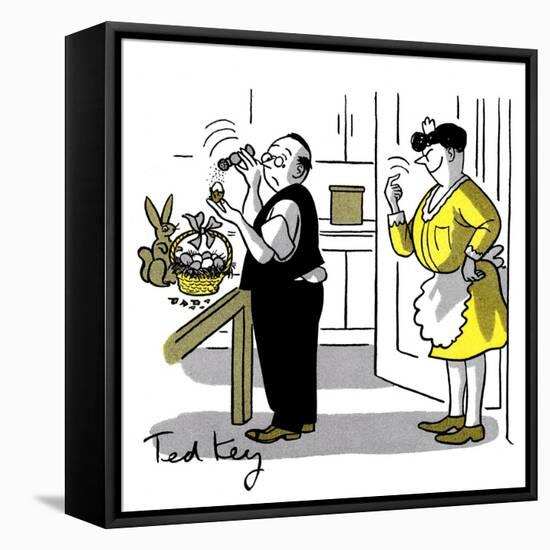 Hazel Cartoon-Ted Key-Framed Premier Image Canvas