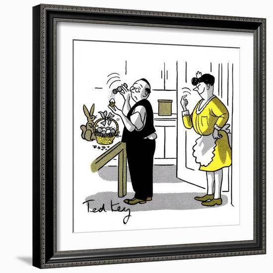 Hazel Cartoon-Ted Key-Framed Giclee Print