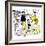 Hazel Cartoon-Ted Key-Framed Giclee Print