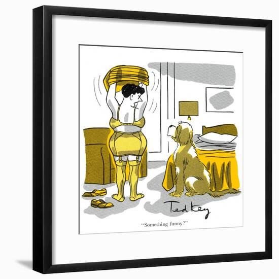 Hazel Cartoon-Ted Key-Framed Giclee Print