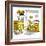 Hazel Cartoon-Ted Key-Framed Giclee Print