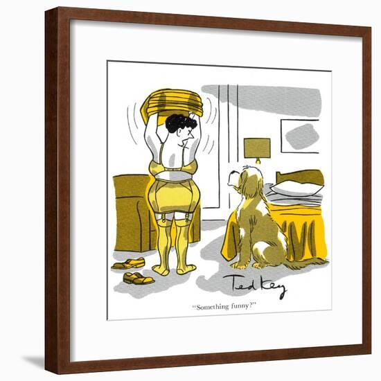 Hazel Cartoon-Ted Key-Framed Giclee Print