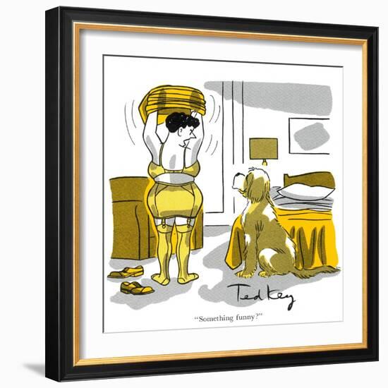 Hazel Cartoon-Ted Key-Framed Giclee Print