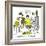 Hazel Cartoon-Ted Key-Framed Giclee Print