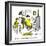 Hazel Cartoon-Ted Key-Framed Giclee Print