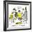 Hazel Cartoon-Ted Key-Framed Giclee Print