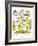 Hazel Cartoon-Ted Key-Framed Giclee Print