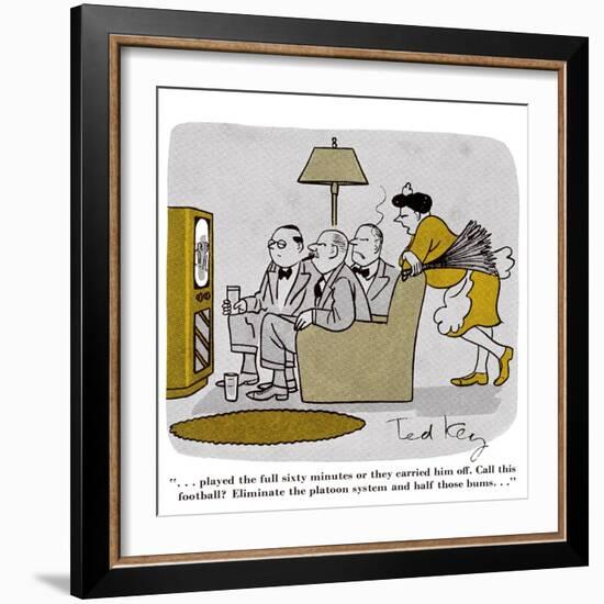 Hazel Cartoon-Ted Key-Framed Giclee Print