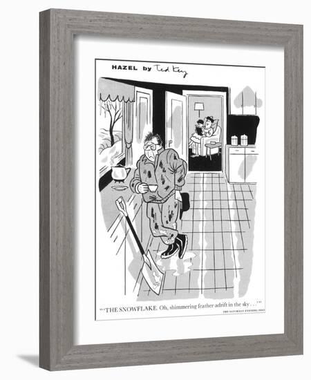 Hazel Cartoon-Ted Key-Framed Giclee Print