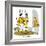 Hazel Cartoon-Ted Key-Framed Giclee Print