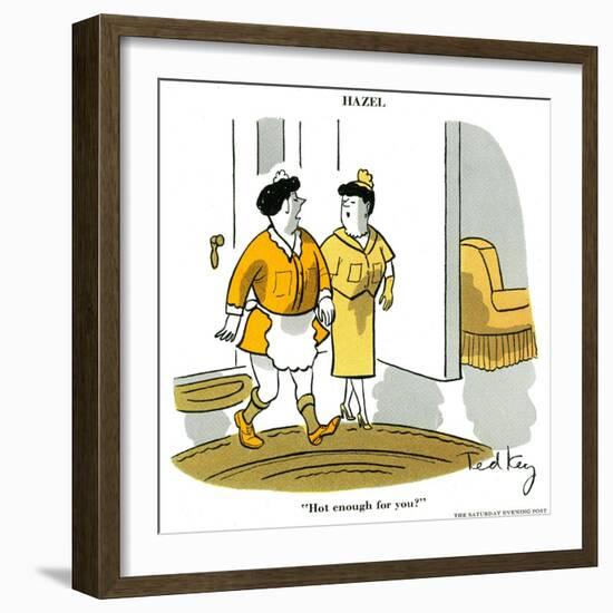 Hazel Cartoon-Ted Key-Framed Giclee Print