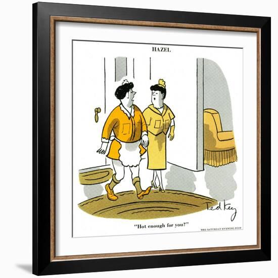 Hazel Cartoon-Ted Key-Framed Giclee Print