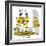 Hazel Cartoon-Ted Key-Framed Giclee Print