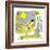 Hazel Cartoon-Ted Key-Framed Giclee Print