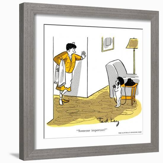 Hazel Cartoon-Ted Key-Framed Giclee Print