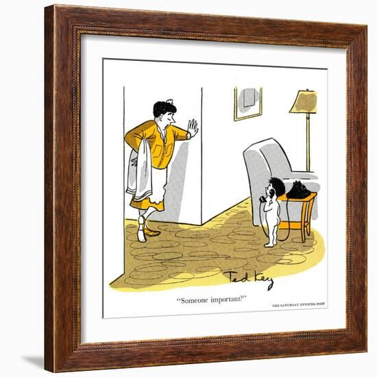 Hazel Cartoon-Ted Key-Framed Giclee Print