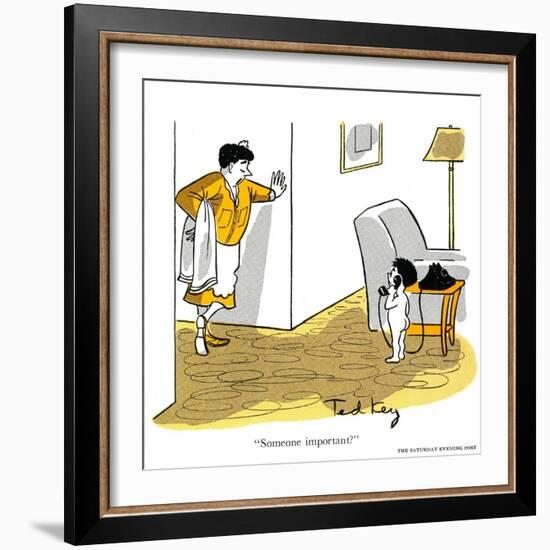 Hazel Cartoon-Ted Key-Framed Giclee Print