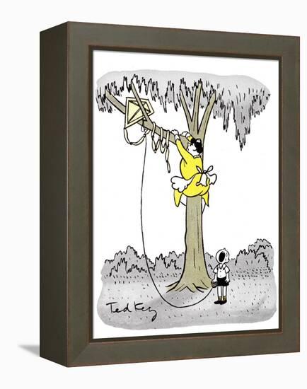 Hazel Cartoon-Ted Key-Framed Premier Image Canvas