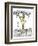 Hazel Cartoon-Ted Key-Framed Giclee Print