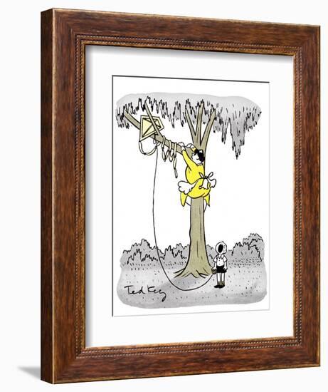 Hazel Cartoon-Ted Key-Framed Giclee Print