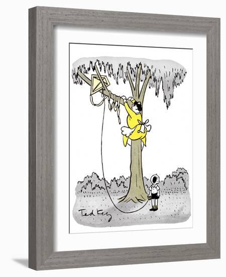 Hazel Cartoon-Ted Key-Framed Giclee Print