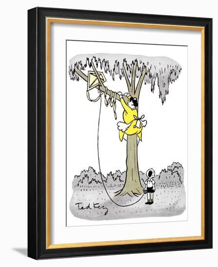 Hazel Cartoon-Ted Key-Framed Giclee Print