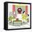 Hazel Cartoon-Ted Key-Framed Premier Image Canvas