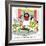 Hazel Cartoon-Ted Key-Framed Giclee Print