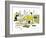 Hazel Cartoon-Ted Key-Framed Giclee Print