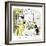 Hazel Cartoon-Ted Key-Framed Giclee Print