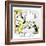 Hazel Cartoon-Ted Key-Framed Giclee Print