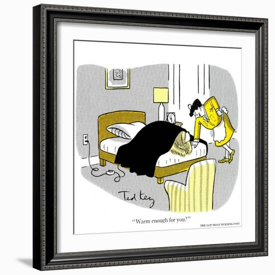 Hazel Cartoon-Ted Key-Framed Giclee Print