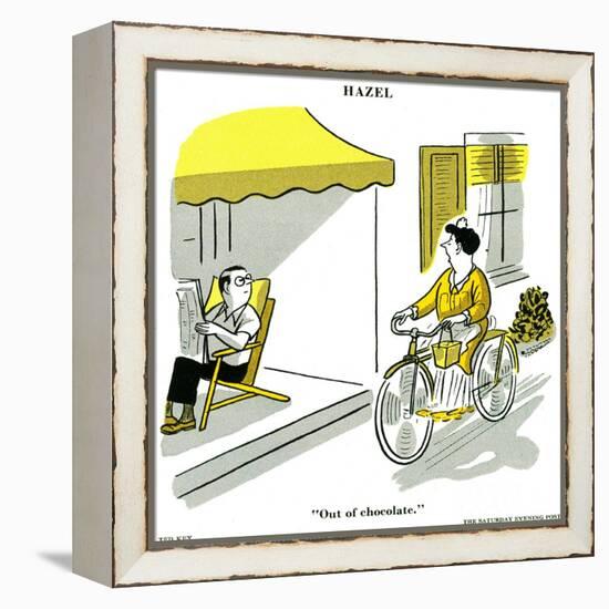 Hazel Cartoon-Ted Key-Framed Premier Image Canvas