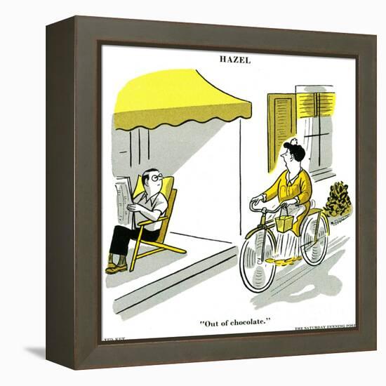 Hazel Cartoon-Ted Key-Framed Premier Image Canvas