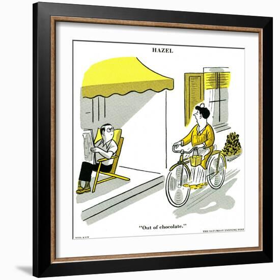 Hazel Cartoon-Ted Key-Framed Giclee Print